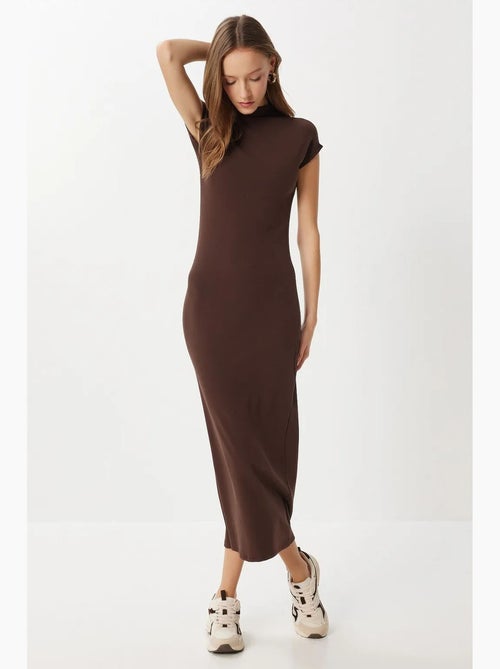 Bodycon midi-jurk met halve col istanbul - Kiabi Bodycon midi-jurk met halve col istanbul - Kiabi