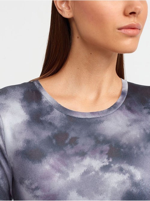 Bodycon midi-jurk met tie-dyeprint dilvin - Kiabi Bodycon midi-jurk met tie-dyeprint dilvin - Kiabi