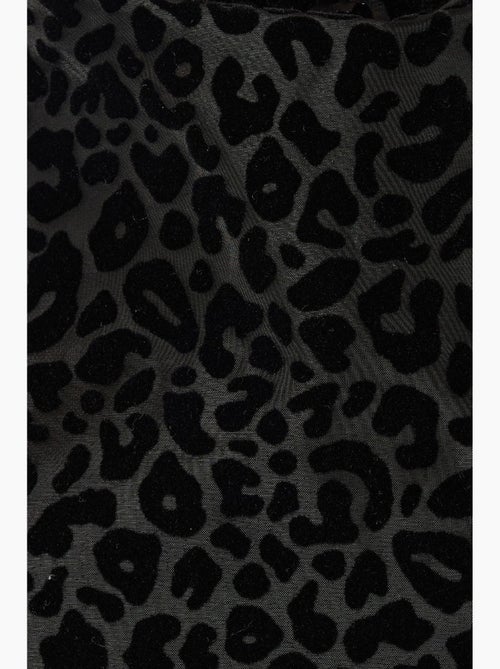Bodycon mini-jurk met luipaardprint hiccup - Kiabi