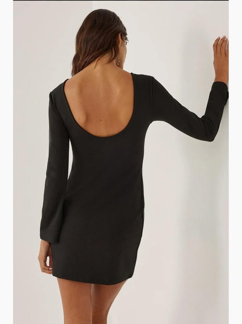 Bodycon mini-jurk met rugdecolleté hiccup - Kiabi Bodycon mini-jurk met rugdecolleté hiccup - Kiabi