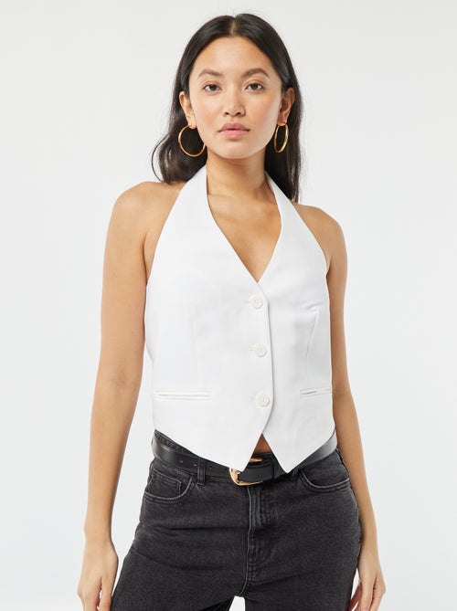 Bodywarmer met open achterkant - Kiabi