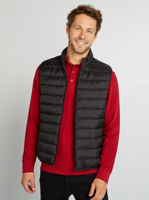 Bodywarmer met opstaande kraag - Kiabi