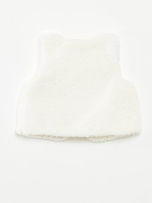 Bodywarmer van imitatiebont - Kiabi