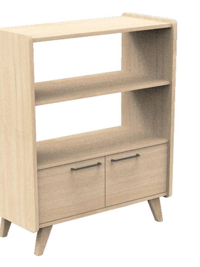 Boekenkast arty Bruin - Kiabi