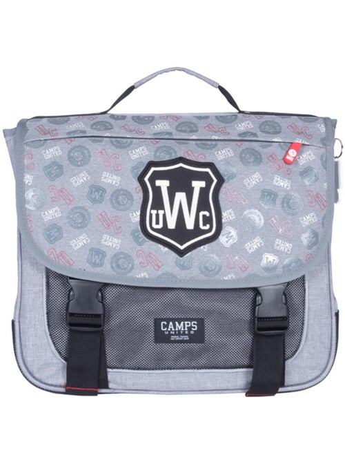 Boekentas 38 cm Camps United met 2 vakken reflecterende stroken - Kiabi Boekentas 38 cm Camps United met 2 vakken reflecterende stroken - Kiabi