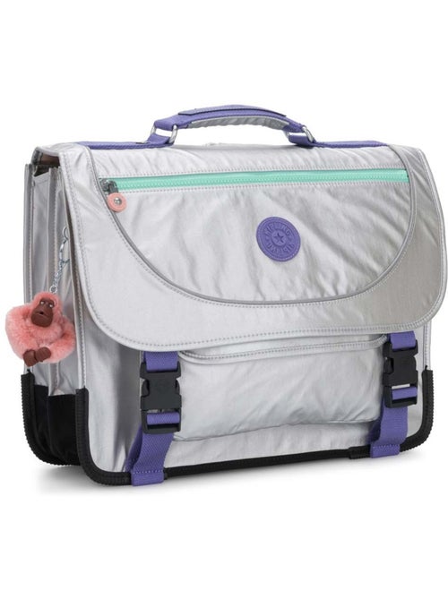 Boekentas kinderen Kipling Preppy Grijs Glanzend 41 cm + House van bescherming fluo - Kiabi Boekentas kinderen Kipling Preppy Grijs Glanzend 41 cm + House van bescherming fluo - Kiabi