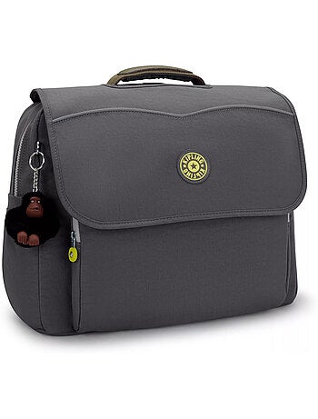Boekentas Kipling CODIE L 41 cm uitstraling waterafstotend met apen-sleutelhanger