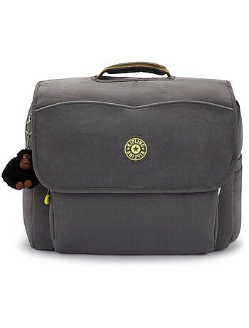 Boekentas Kipling CODIE L 41 cm uitstraling waterafstotend met apen-sleutelhanger