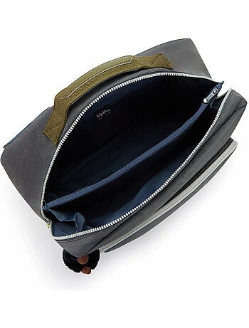 Boekentas Kipling CODIE L 41 cm uitstraling waterafstotend met apen-sleutelhanger