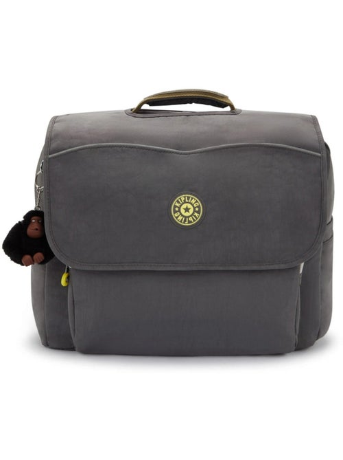 Boekentas Kipling CODIE L 41 cm uitstraling waterafstotend met apen-sleutelhanger - Kiabi
