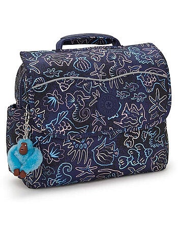 Boekentas 'Kipling' CODIE S Disco Fish 30x25x12 cm