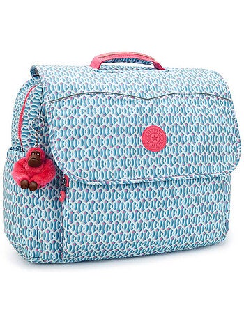 Boekentas Kipling Codie van polyester gerecycled bedrukt géométrique