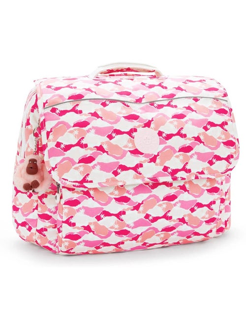 Boekentas Kipling Codie van polyester gerecycled bedrukt Pink Palm - Kiabi Boekentas Kipling Codie van polyester gerecycled bedrukt Pink Palm - Kiabi