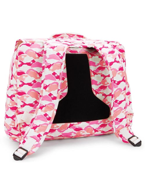 Boekentas Kipling Codie van polyester gerecycled bedrukt Pink Palm - Kiabi Boekentas Kipling Codie van polyester gerecycled bedrukt Pink Palm - Kiabi