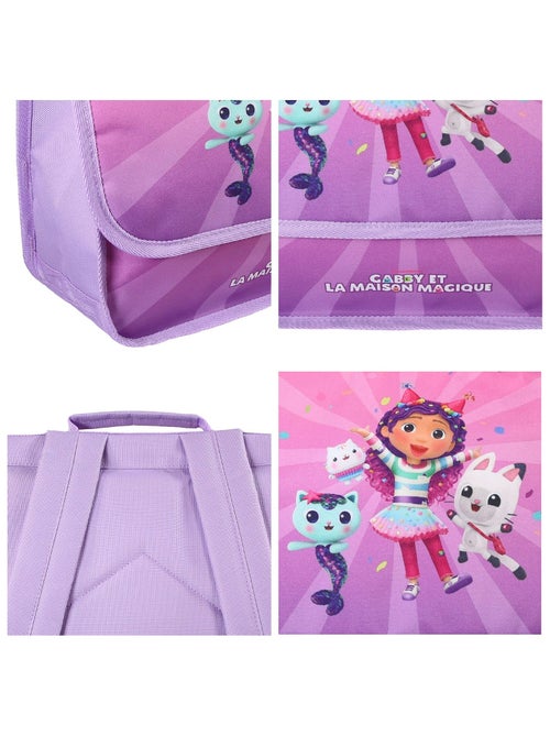 Boekentas kleuterschool Gabby's poppenhuis Magic House 32 cm 1 vak - Kiabi Boekentas kleuterschool Gabby's poppenhuis Magic House 32 cm 1 vak - Kiabi