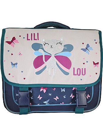Boekentas – Lililou Kat Vlinders 38 CM