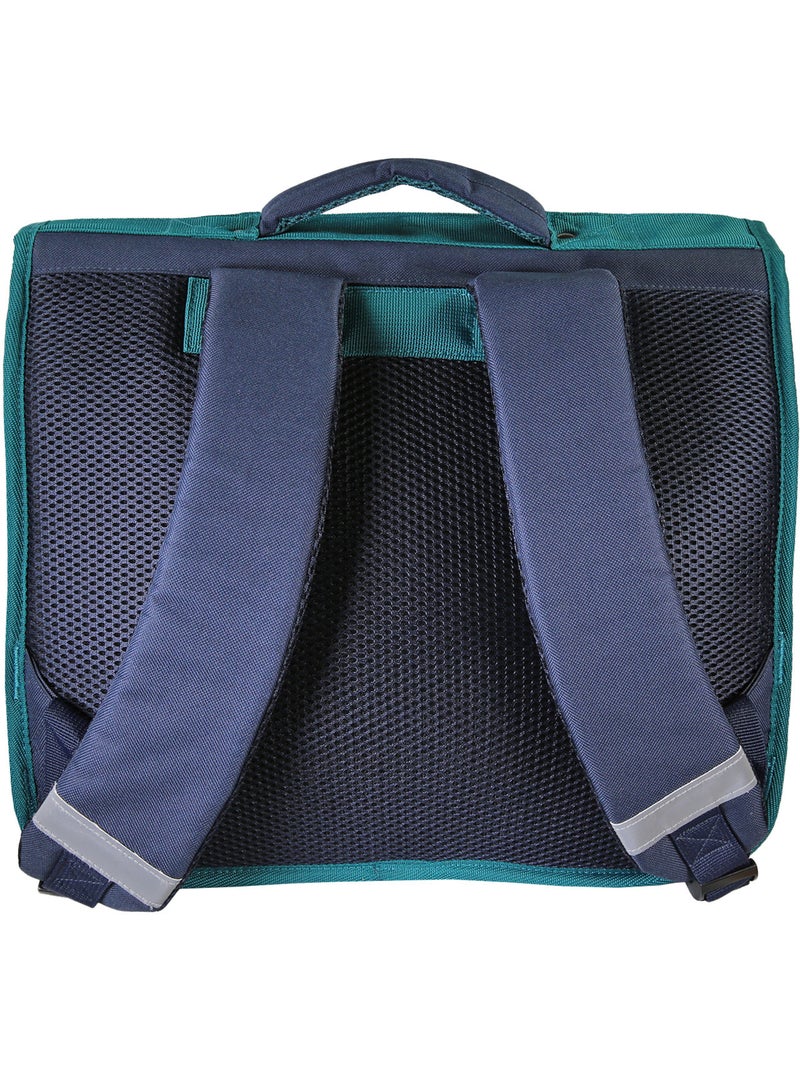 Boekentas – Lililou Kat Vlinders 38 CM Marineblauw - Kiabi