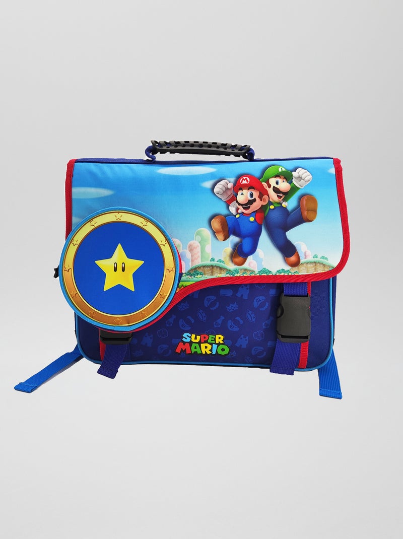 Boekentas 'Mario' blauw - Kiabi