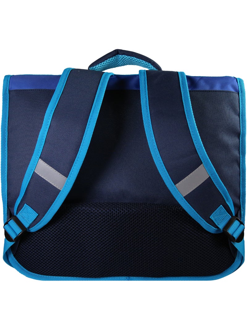 Boekentas maternel Vaiana 2 vakken 38 cm Donkerblauw - Kiabi