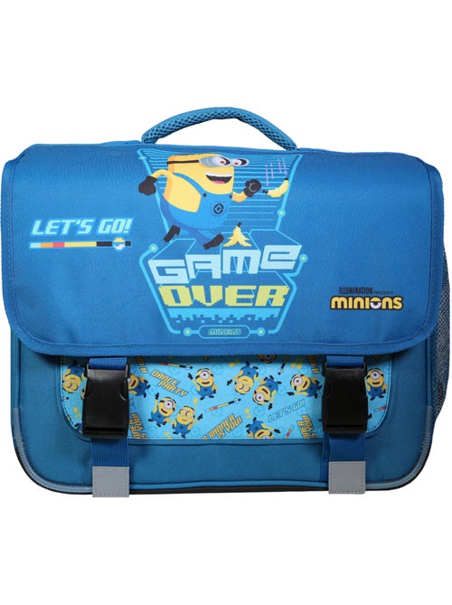 Boekentas messenger Minions Game Over 38 cm met klep met 2 vakken - Kiabi Boekentas messenger Minions Game Over 38 cm met klep met 2 vakken - Kiabi