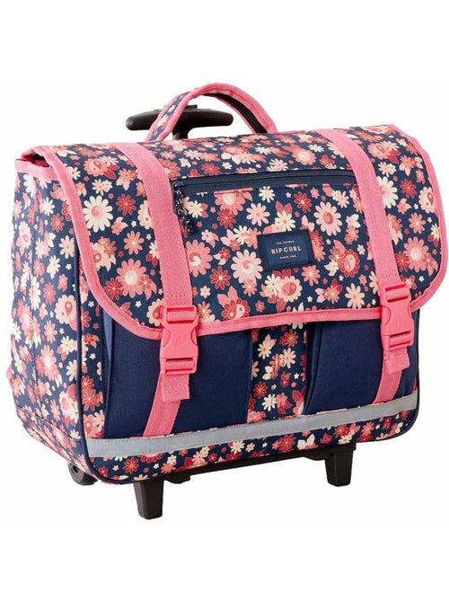 Boekentas op wieltjes 38 cm voor meisjes met reflecterende stroken – Rip Curl - Kiabi Boekentas op wieltjes 38 cm voor meisjes met reflecterende stroken – Rip Curl - Kiabi