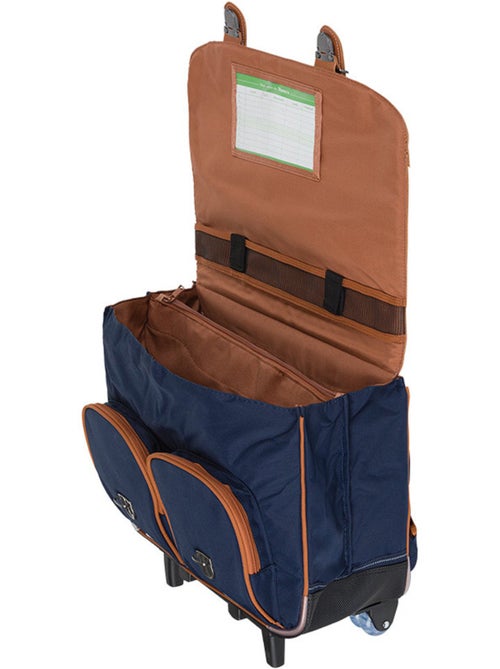 Boekentas op wieltjes – 41 cm - Schoolcollectie 2027 – Tann's - Kiabi Boekentas op wieltjes – 41 cm - Schoolcollectie 2027 – Tann's - Kiabi