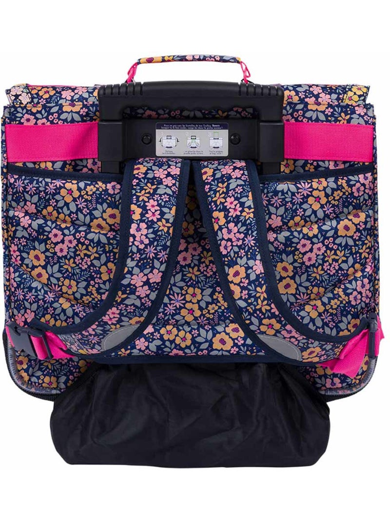 Boekentas op wieltjes – 41 cm - Schoolcollectie 2027 – Tann's Paars/Roze - Kiabi