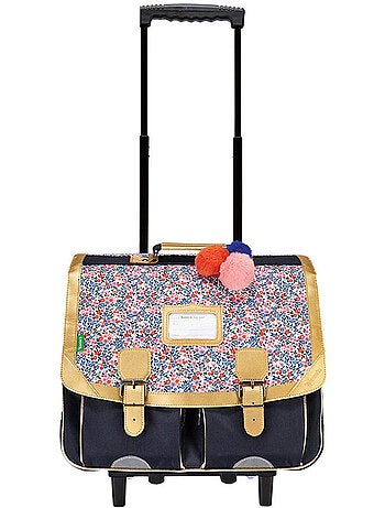 Boekentas op wieltjes Antonia 41 cm met trolleysysteem 23 L Tann's