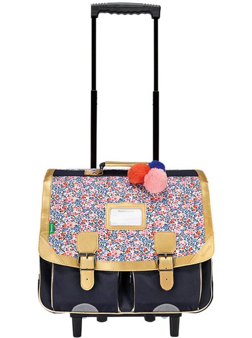 Boekentas op wieltjes Antonia 41 cm met trolleysysteem 23 L Tann's - Kiabi Boekentas op wieltjes Antonia 41 cm met trolleysysteem 23 L Tann's - Kiabi