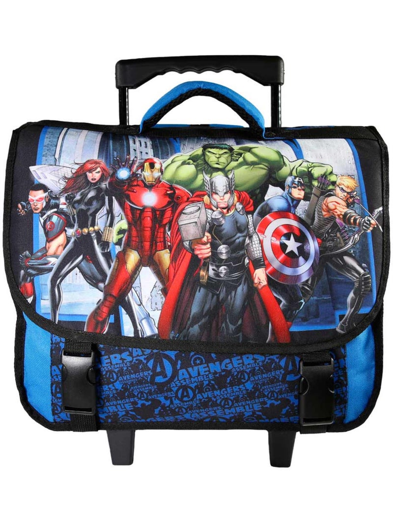 Boekentas op wieltjes – 'Avengers' – Together 38 cm Multicolor - Kiabi