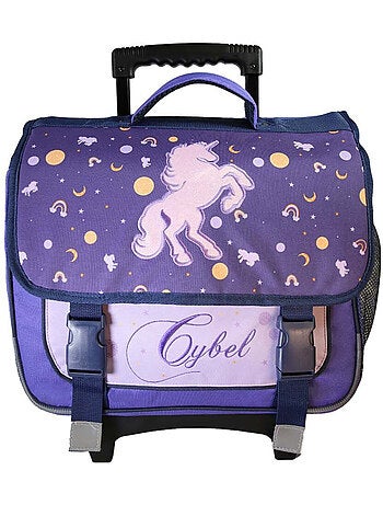 Boekentas op wieltjes – Eenhoorn Cybel Kosmisch 38 CM