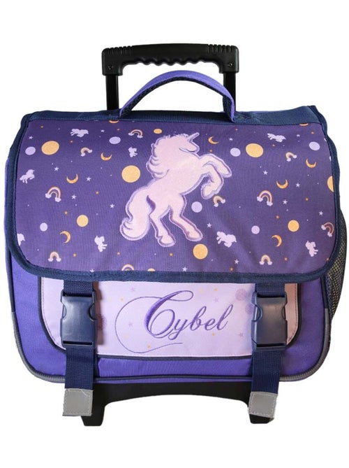 Boekentas op wieltjes – Eenhoorn Cybel Kosmisch 38 CM - Kiabi Boekentas op wieltjes – Eenhoorn Cybel Kosmisch 38 CM - Kiabi