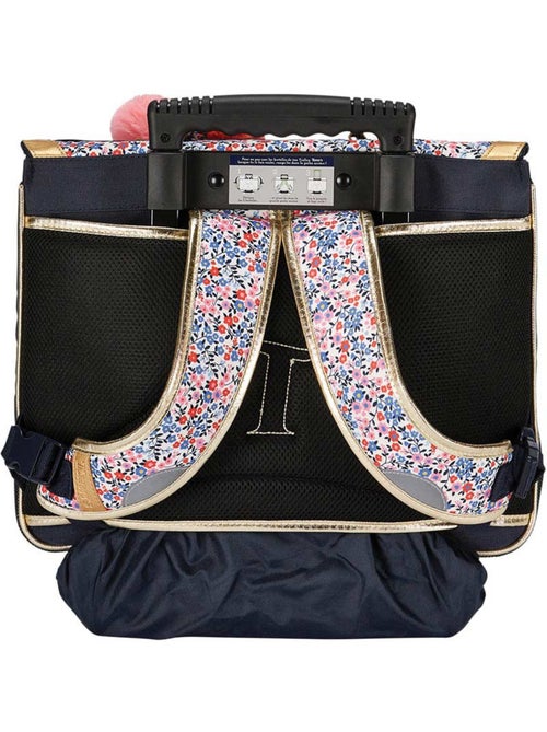 Boekentas op wieltjes gerecycled polyester bedrukt met bloemmotief Tann's Antonia 38 cm - Kiabi Boekentas op wieltjes gerecycled polyester bedrukt met bloemmotief Tann's Antonia 38 cm - Kiabi