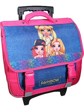 Boekentas op wieltjes – Rainbow High 38 cm – CMP