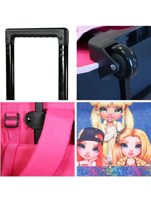 Boekentas op wieltjes – Rainbow High 38 cm – CMP - Kiabi Boekentas op wieltjes – Rainbow High 38 cm – CMP - Kiabi