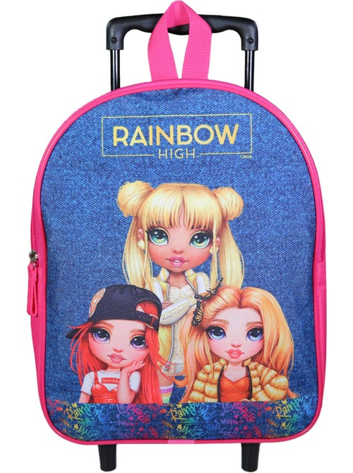 Boekentas op wieltjes Rainbow High voor kleuters – 32 cm – CMP - Kiabi Boekentas op wieltjes Rainbow High voor kleuters – 32 cm – CMP - Kiabi