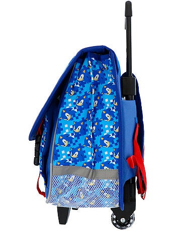 Boekentas op wieltjes Sonic Flash 41 cm 2 vakken