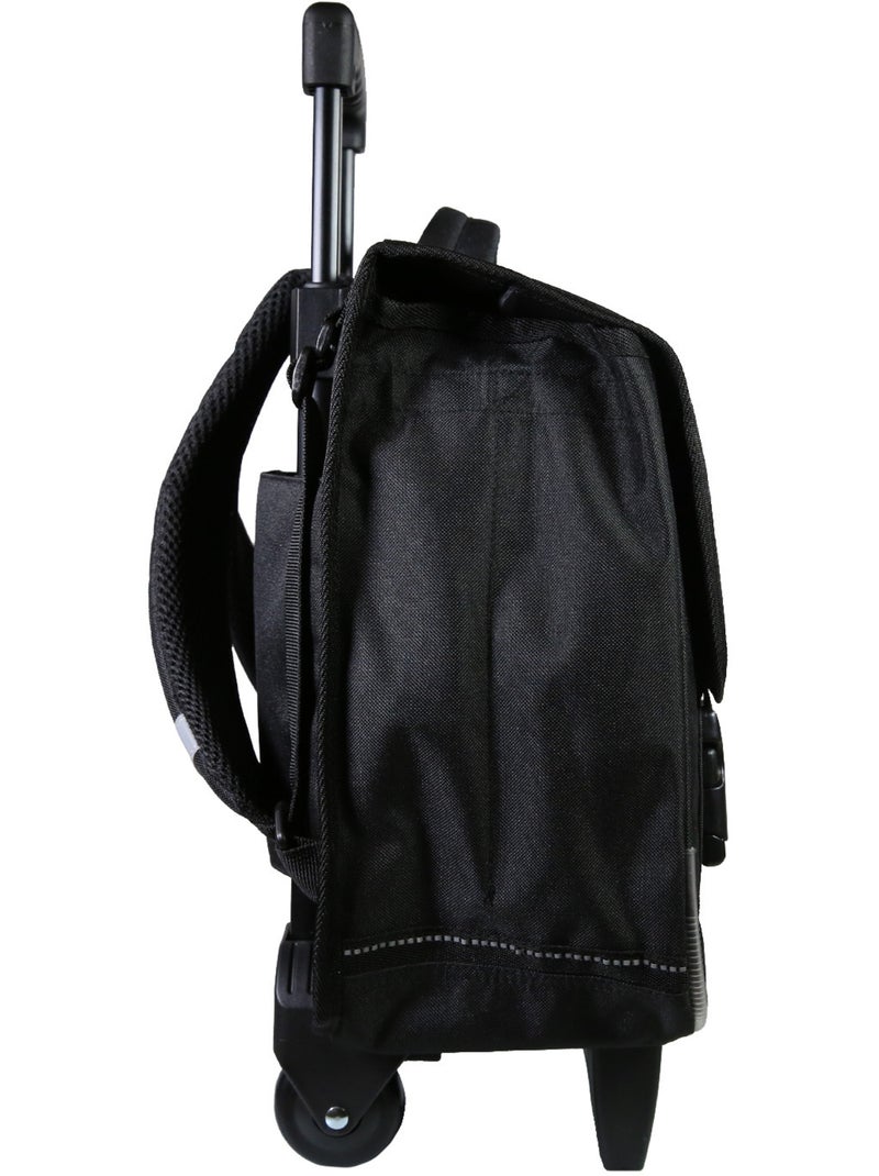 Boekentas op wieltjes – 'Teenage Mutant Ninja Turtles' – 38 cm Zwart - Kiabi