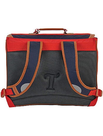 Boekentas Tann's Arthur 41 cm gerecycled polyester details reflecterend