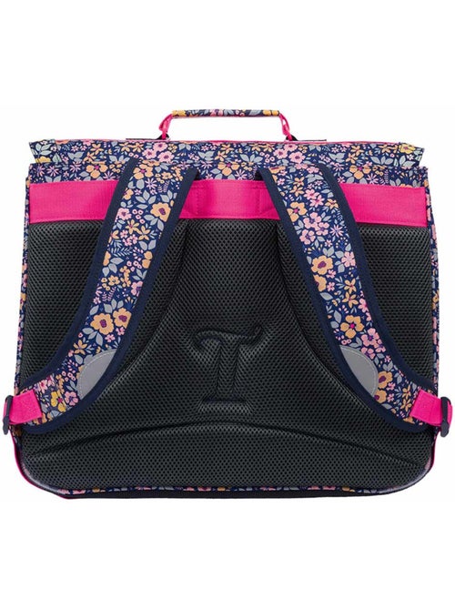 Boekentas Tann's Elena 41 cm motief wax fluo roze 2 vakken - Kiabi Boekentas Tann's Elena 41 cm motief wax fluo roze 2 vakken - Kiabi