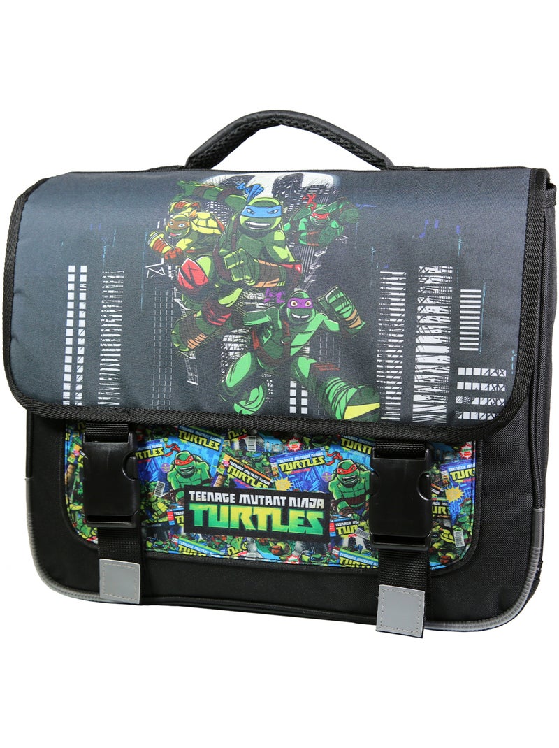 Boekentas – 'Teenage Mutant Ninja Turtles' – 38 cm Zwart - Kiabi