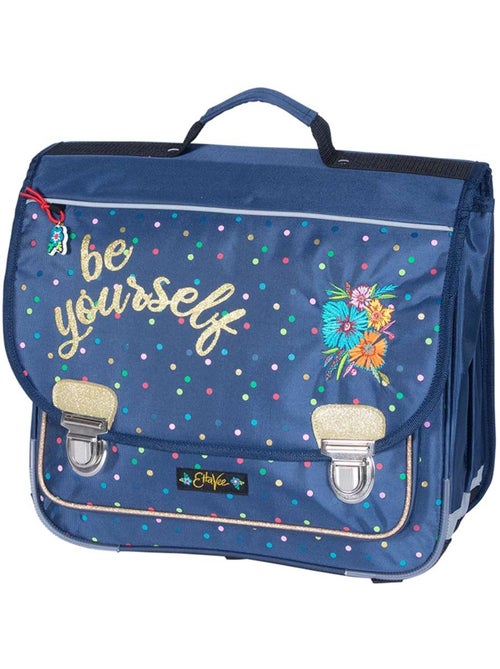 Boekentas vierkant motief stippen polyester Ettavee Bloom Be Yourself - Kiabi Boekentas vierkant motief stippen polyester Ettavee Bloom Be Yourself - Kiabi