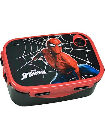 Boîte à goûter 1 compartiment 'spider-man' 800 ml – étanche gim