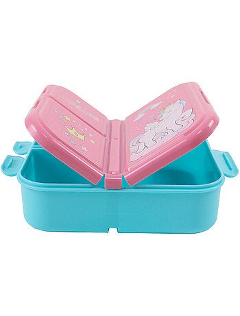 Boîte à goûter – Licorne Arc-en-ciel 17 CM