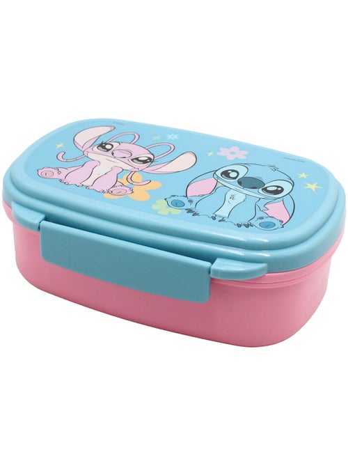 Boîte à goûter – 'Stitch' – Angel avec Couverts - Kiabi Boîte à goûter – 'Stitch' – Angel avec Couverts - Kiabi