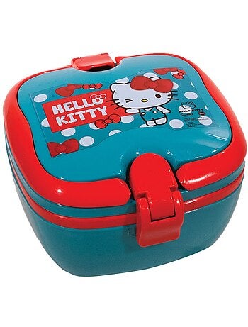 Boîte à repas enfants 'Hello Kitty' 18 x 9 x 15 cm PVC GIOVAS