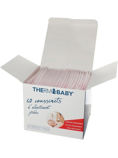 Boîte de 60 coussinets d'allaitement jetables - thermobaby - Kiabi