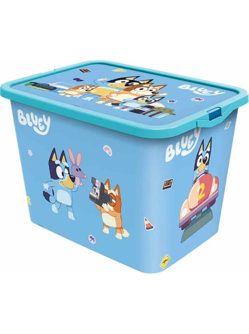 Boîte de rangement 23 L Bluey avec couvercle pour jouets et accessoires - Kiabi