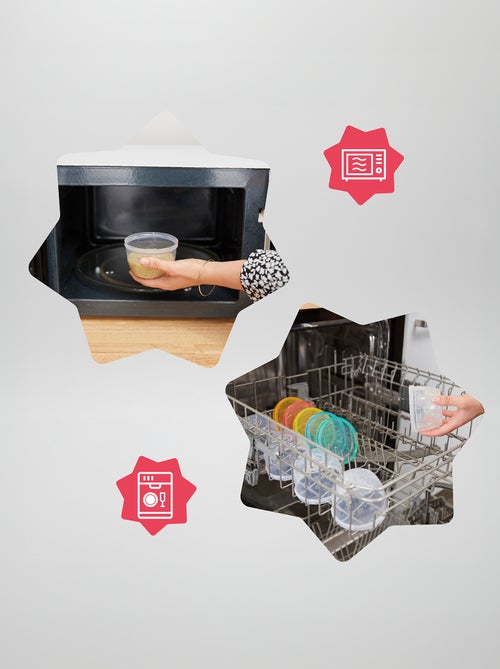 Boîtes de conservations 'Badabulle' - Kiabi