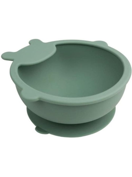 Bol ventouse - thermobaby - silicone - vert cactus - antidérapant et incassable - Kiabi
